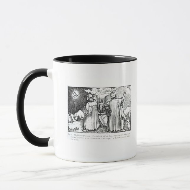 Die Planetensysteme Tasse (Links)