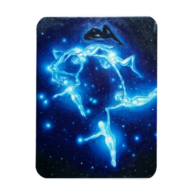 Die Pleiades Magnet (Vertikal)