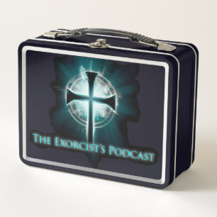 Die Podcast-Lunchbox des Offiziellen Exorzisten Metall Brotdose