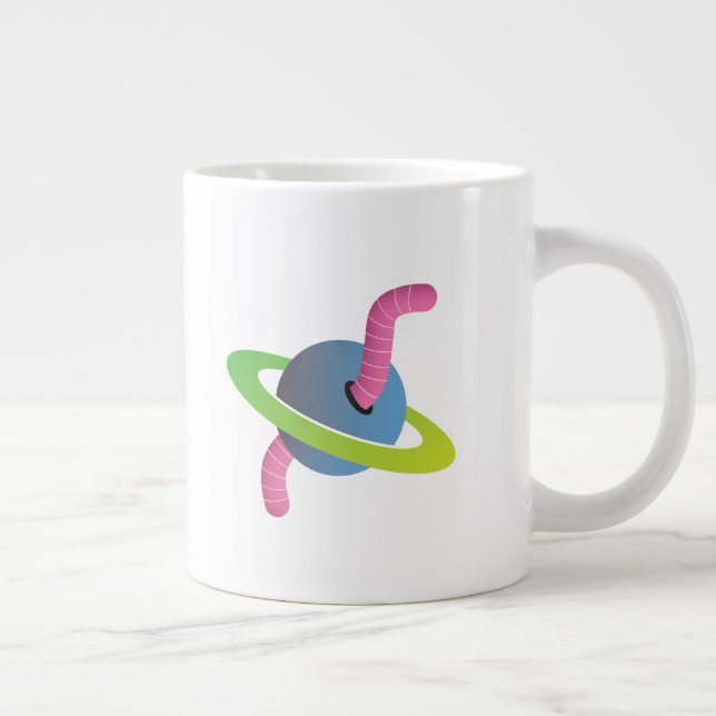 Die Podworms-Tasse Jumbo-Tasse (Rechts)