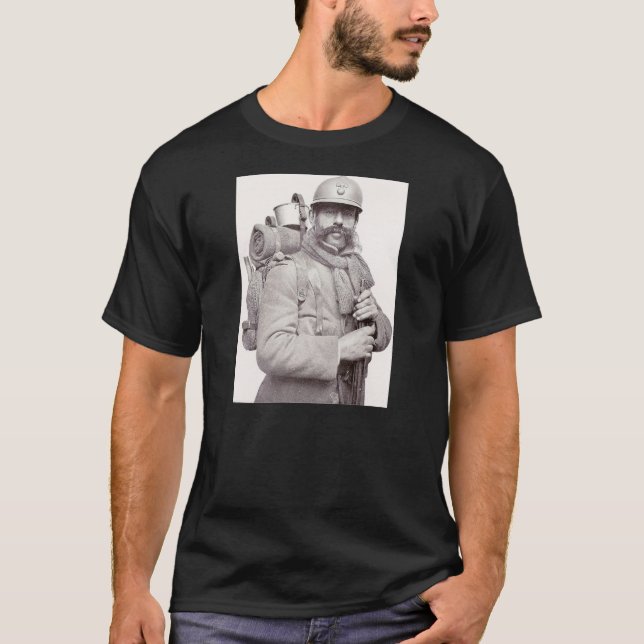 Die Poilu Umhüllung im Großen Krieg T-Shirt (Vorderseite)