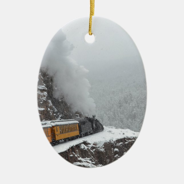 Die polaren Eilrunden die Biegung Keramikornament (Vorne)