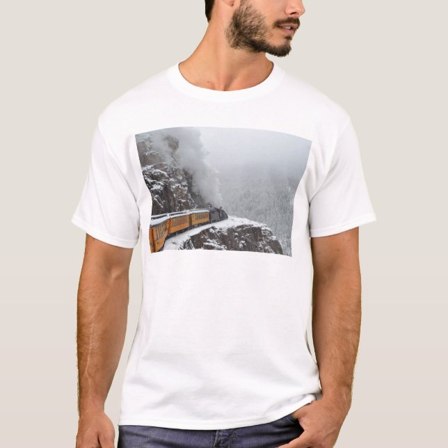 Die polaren Eilrunden die Biegung T-Shirt (Vorderseite)