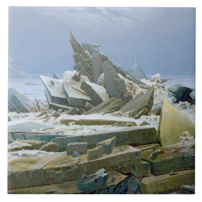 Die Polarsee, 1824 Fliese (Vorderseite)