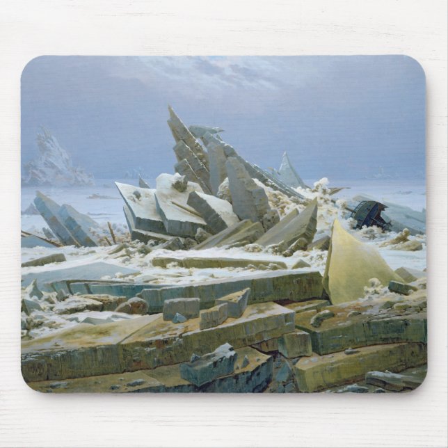 Die Polarsee, 1824 Mousepad (Vorne)