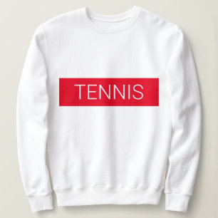Die politische Tennis Sweatshirt