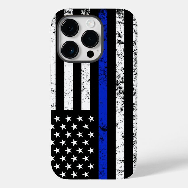 Die Polizei hat die beängstigende amerikanische Fl Case-Mate iPhone Hülle (Rückseite)
