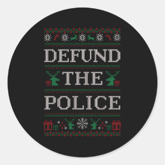Die Polizeibrutalität zu entschlüsseln Runder Aufkleber
