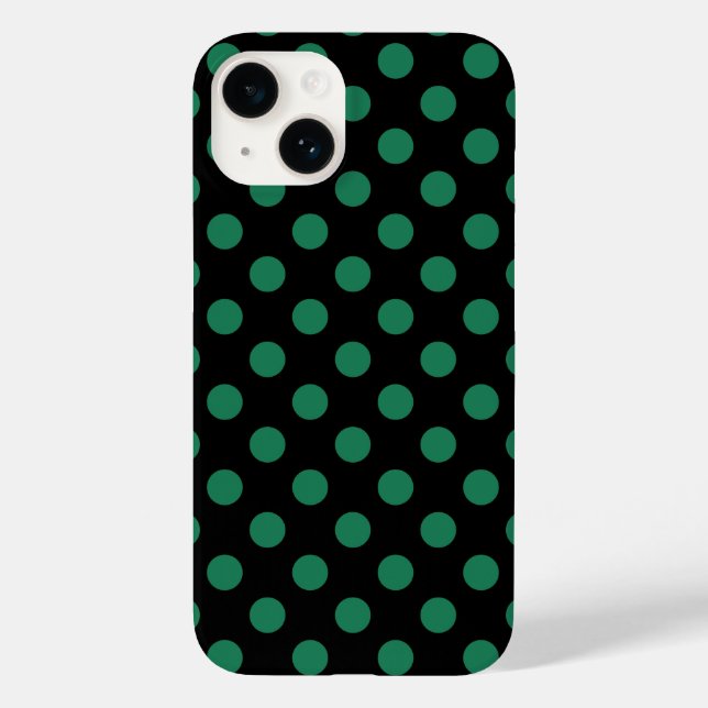 Die Pollenköpfe sind grün und schwarz Case-Mate iPhone Hülle (Rückseite)