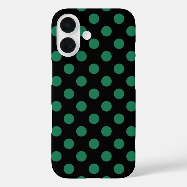 Die Pollenköpfe sind grün und schwarz Case-Mate iPhone Hülle (Rückseite)