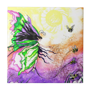 Die Pollinatenprominade Fliese