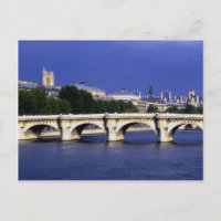 Die Pont-Neuf ist die älteste Brücke von Paris, Fr