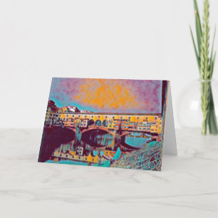 Die Ponte Vecchio Karte