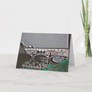 Die Ponte Vecchio Karte