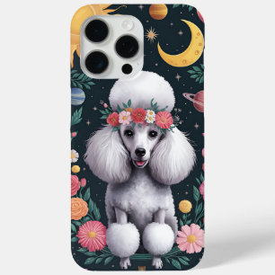 Die Poodle - Whimsical Bloral Crown and Celestis Case-Mate iPhone Hülle