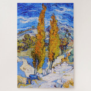 Die Poplars in Saint-Rémy, Van Gogh Puzzle