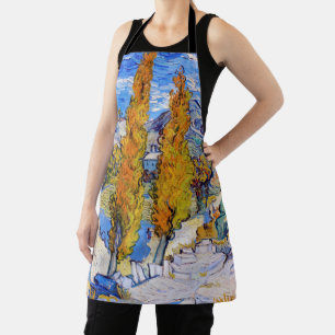 Die Poplars in Saint-Rémy, Van Gogh Schürze