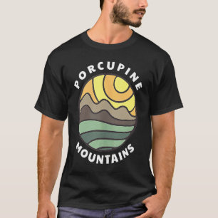 Die Porkies Stachelschweinberge Michigan Urlaub T-Shirt