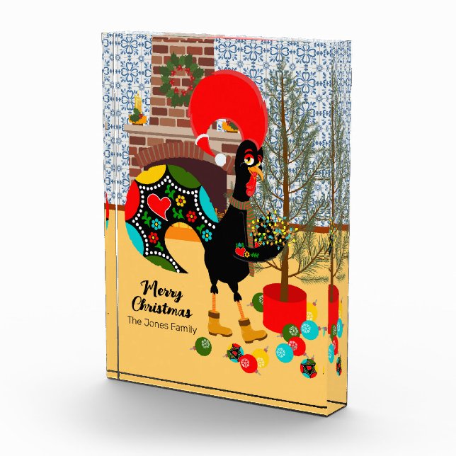 Die portugiesische Rooster und das Licht der Weihn Fotoblock (Rechts)