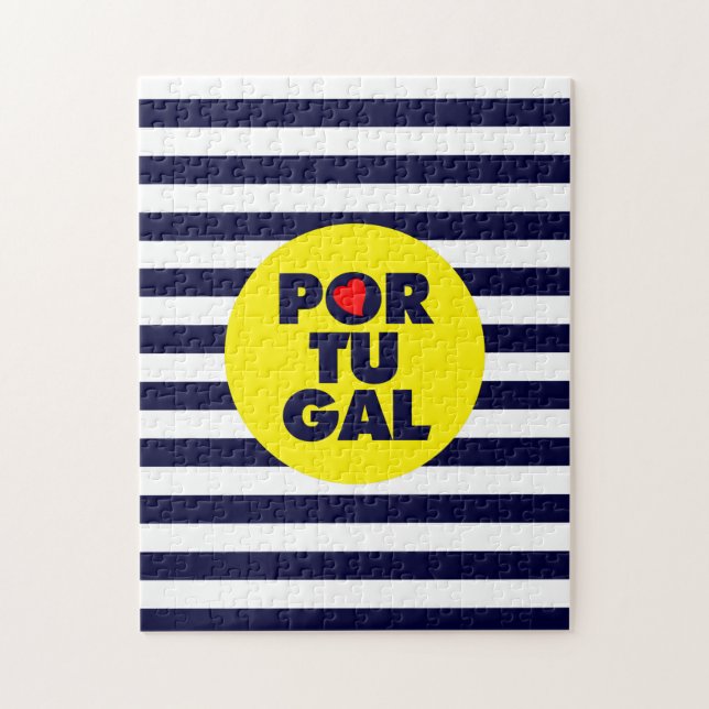 Die portugiesische Sonne Puzzle (Vertikal)