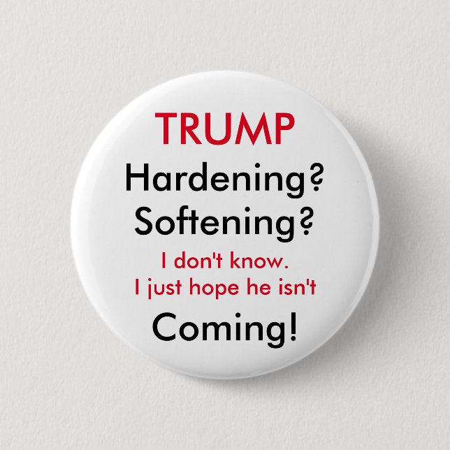 Die Position des Trumpfs auf Immigration Button (Vorderseite)