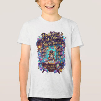 Die Post der verlorenen Träume Magische Katzenfant Tri-Blend Shirt
