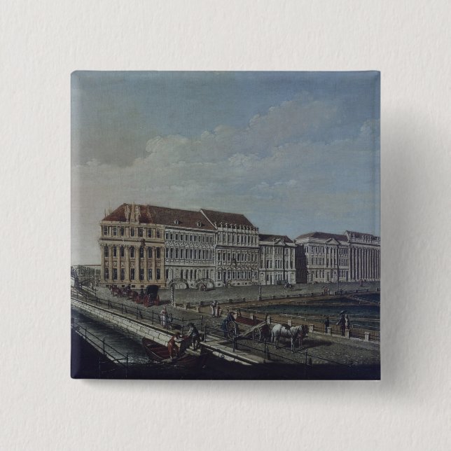 Die Post in Potsdam, 1784 Button (Vorderseite)