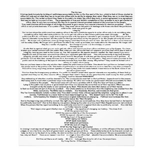 DIE POSTER "LIE-GESETZ"