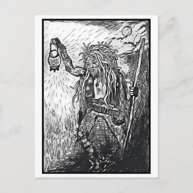 die postkarte (Vorderseite)