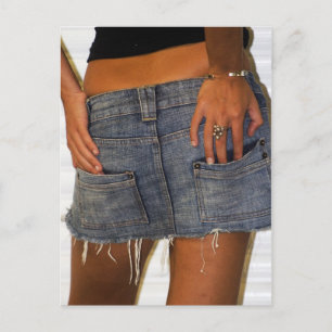 Die Postkarte der Jeans