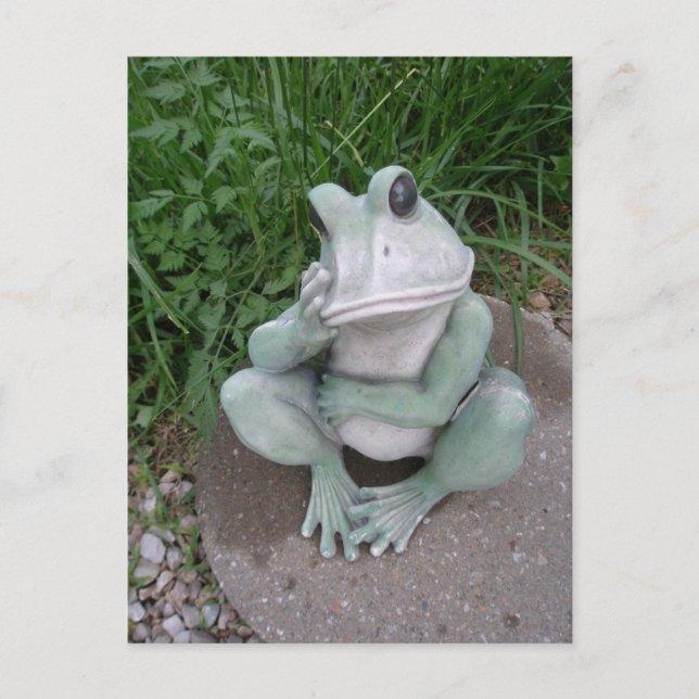 Die Postkarte des Denkers (Vorderseite)