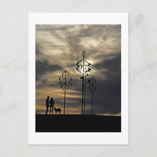 Die Postkarte des Hundes