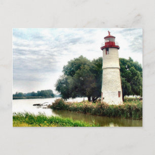 Die Postkarte des Leuchtturms