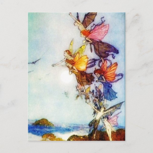 Die Postkarte Fairies (Vorderseite)