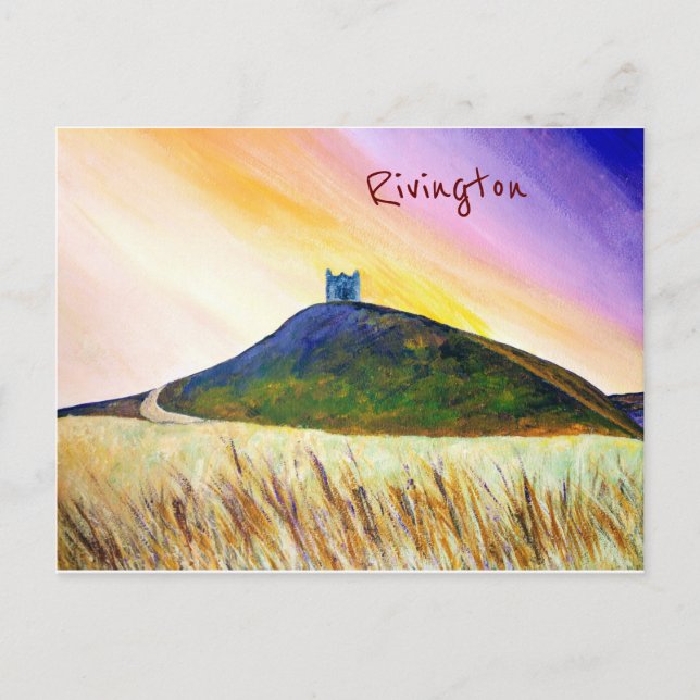 Die Postkarte Pike Rivington Horwich (Vorderseite)