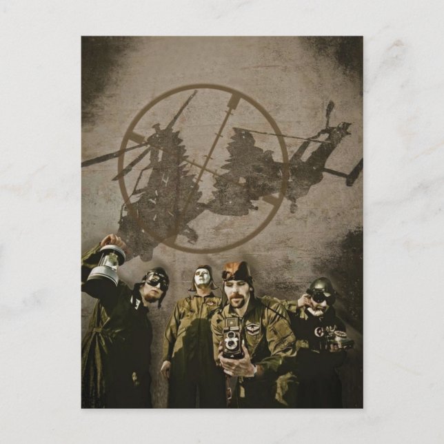 die Postkarte "RICHTIGE BROTHERS" (Vorderseite)