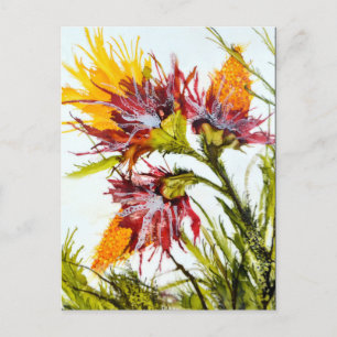 Die Postkarte "sprengend", die Kunst durch JAC