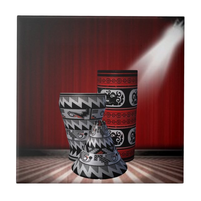 Die Potters Fliese (Vorderseite)