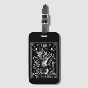 Die Pour over Coffee Tarot Card Gepäckanhänger
