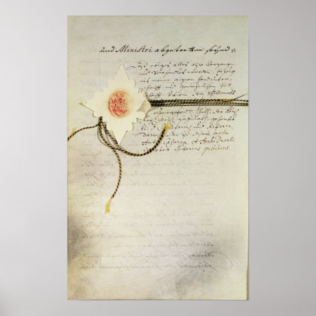 Die "Pragmatische Sanktion" Poster (Vorne)