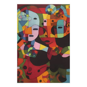 Die praktische Abstraktion - Ken Gage Art Poster