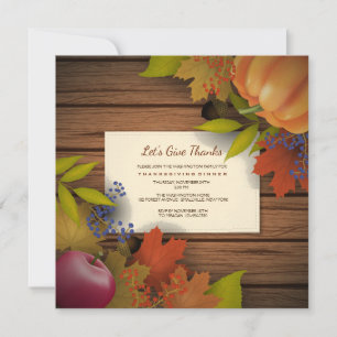 Die Prämien-Einladung des Herbstes Einladung