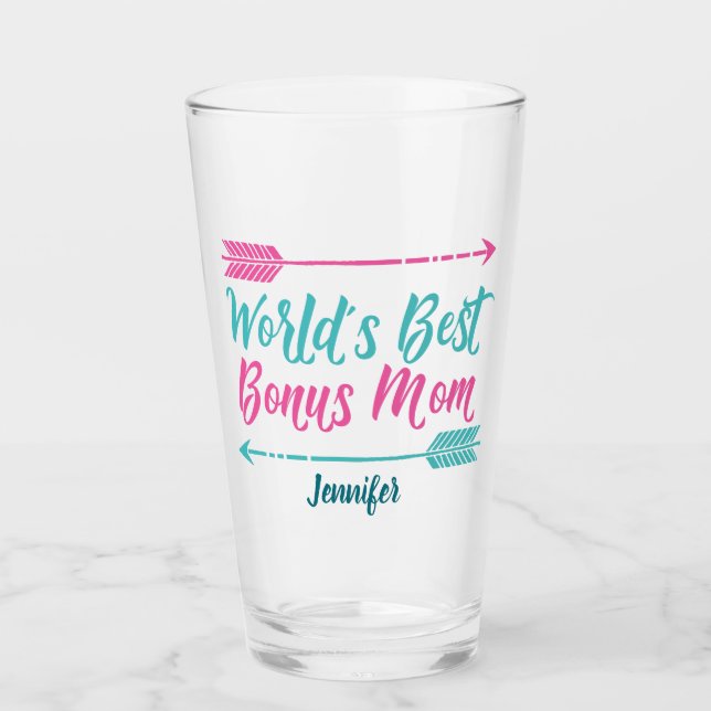 Die Prämien-Mama-Gewohnheit der Welt beste Glas (Vorderseite)