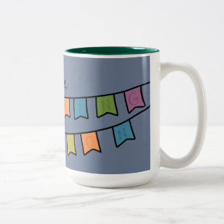 Die PrancingRaccoon-Lieblings-Tasse Zweifarbige Tasse