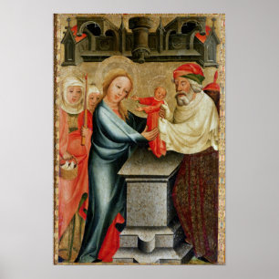 Die Präsentation Christi im Tempel Poster