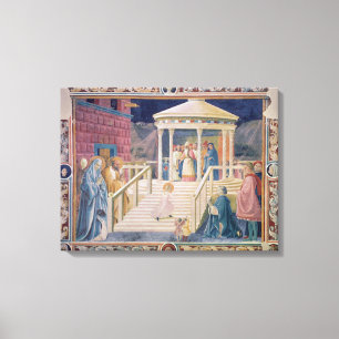 Die Präsentation der gesegneten Jungfrau Mary Leinwanddruck