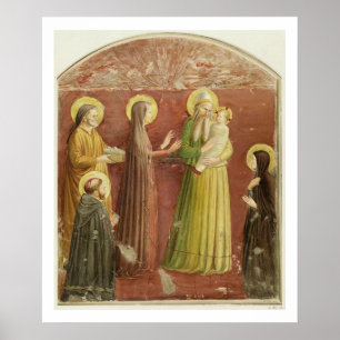 Die Präsentation im Tempel, aus einer Reihe von Poster