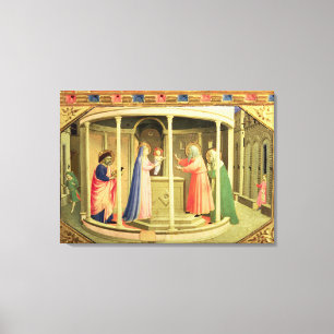 Die Präsentation im Tempel Leinwanddruck
