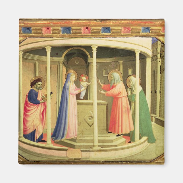 Die Präsentation im Tempel Magnet (Vorne)