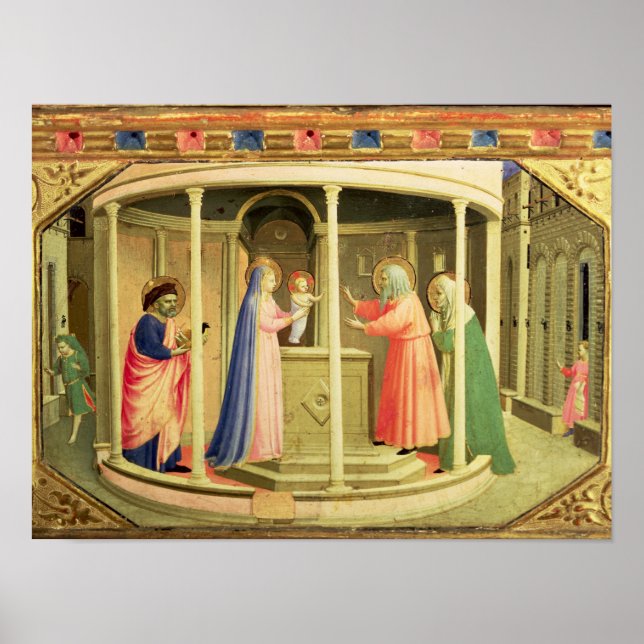 Die Präsentation im Tempel Poster (Vorne)